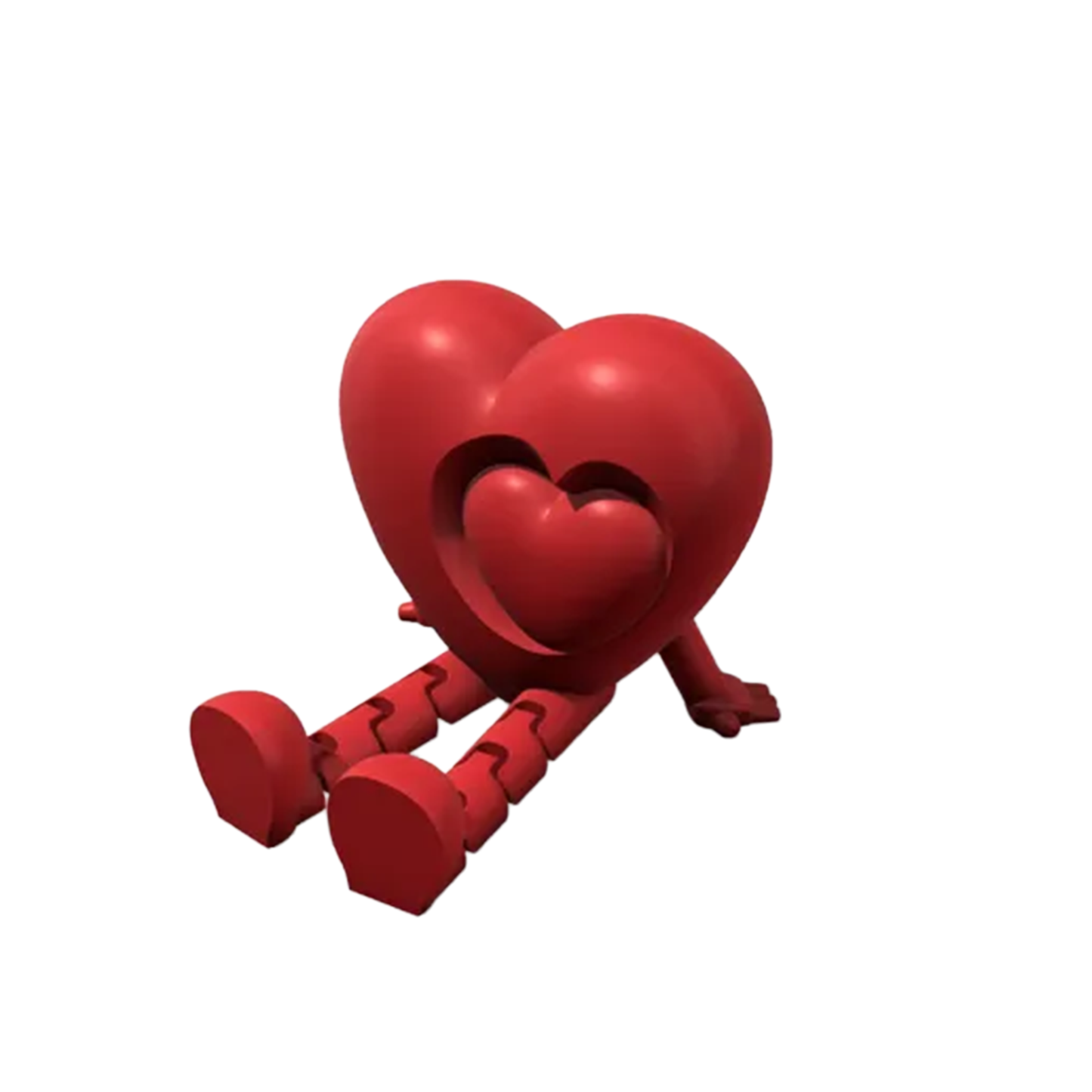 Doadoa Heart Keychain