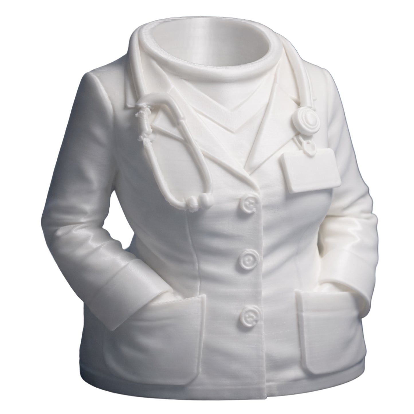 Female Doctor’s Desk – Doctor Coat Pen Holder